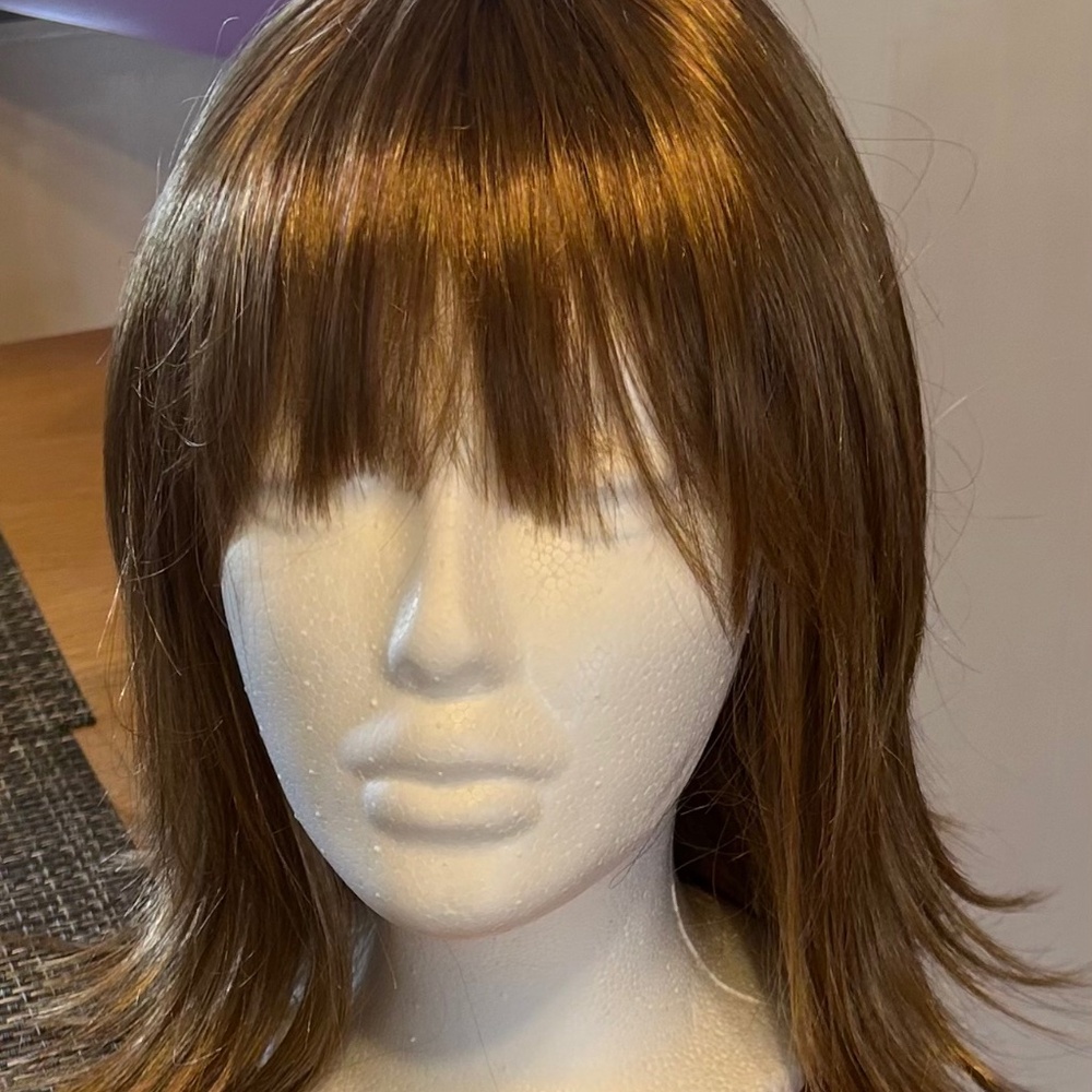 Jaclyn Smith Medium Length Auburn and Sugar Blonde Wig